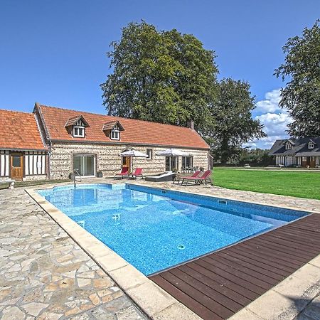 Clos Celeste - Campagne D Etretat Avec Piscine Et Spa Ecrainville Экстерьер фото