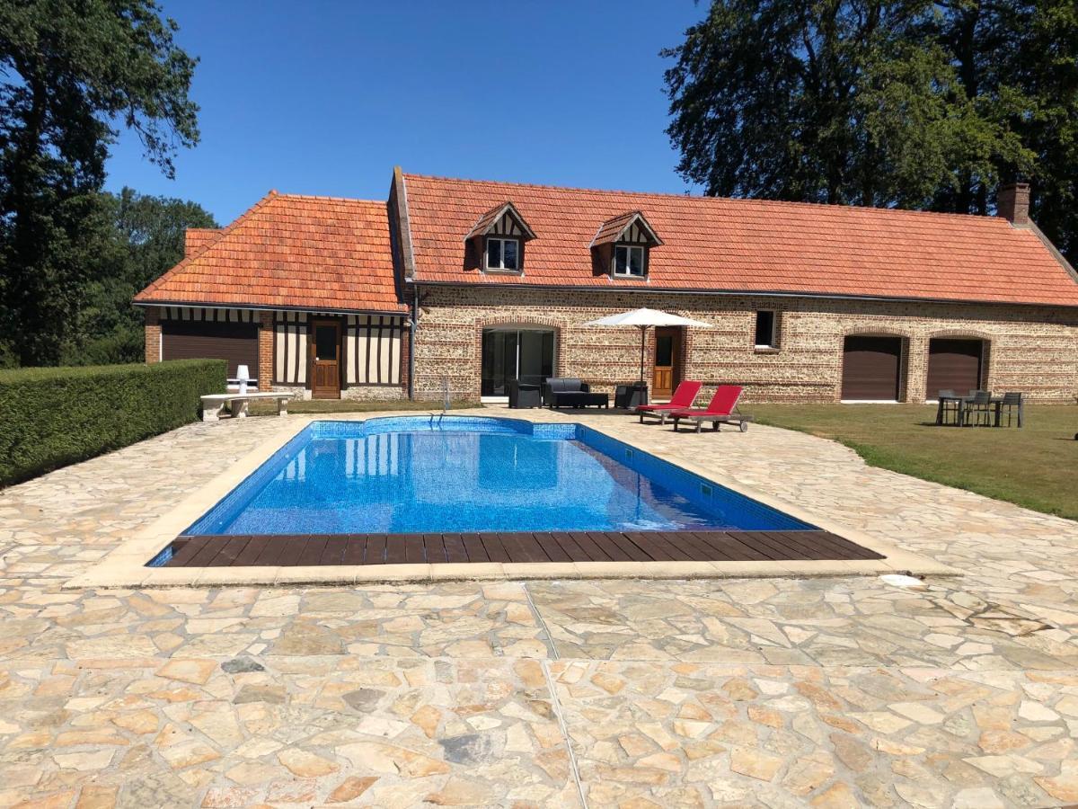 Clos Celeste - Campagne D Etretat Avec Piscine Et Spa Ecrainville Экстерьер фото