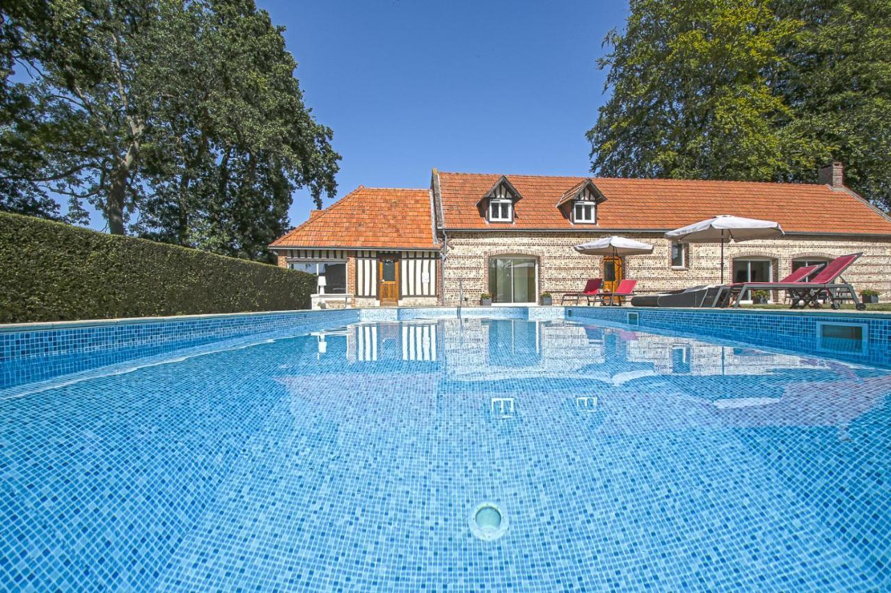 Clos Celeste - Campagne D Etretat Avec Piscine Et Spa Ecrainville Экстерьер фото