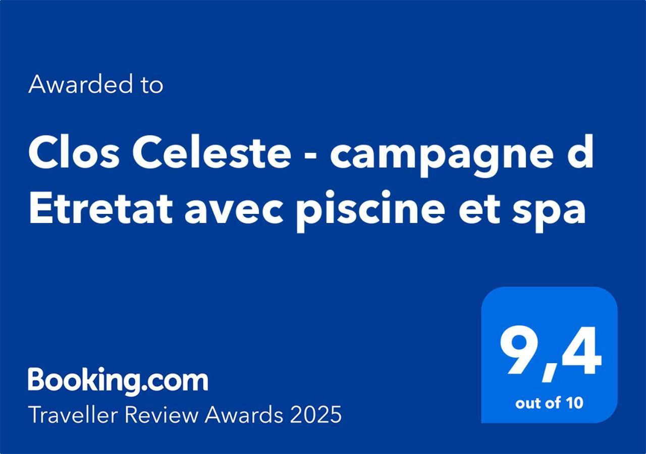 Clos Celeste - Campagne D Etretat Avec Piscine Et Spa Ecrainville Экстерьер фото